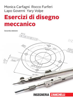 copertina Esercizi di disegno meccanico. Con Contenuto digitale per download