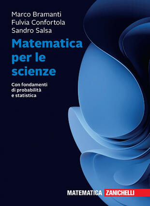 copertina Matematica per le scienze. Con fondamenti di probabilità e statistica. Con ebook