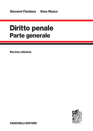 copertina Diritto penale. Parte generale