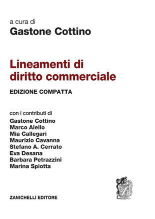 copertina Lineamenti di diritto commerciale
