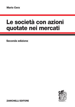 copertina Le società con azioni quotate nei mercati