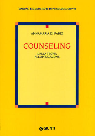 copertina Counseling. Dalla teoria all'applicazione