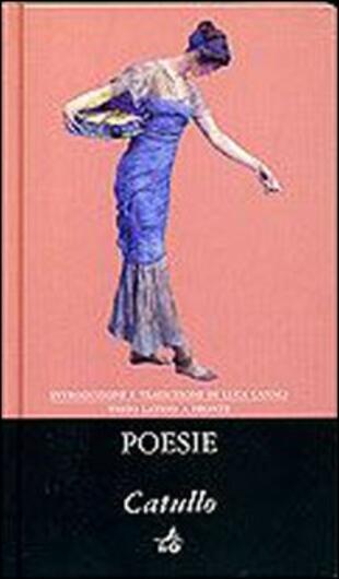 copertina Poesie. Testo latino a fronte