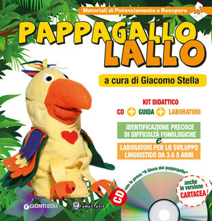 copertina Pappagallo Lallo. Kit didattico. Con CD-ROM
