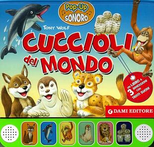 copertina Cuccioli del mondo. Libro pop-up