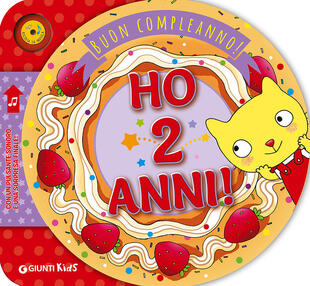 copertina Ho 2 anni! Buon compleanno!