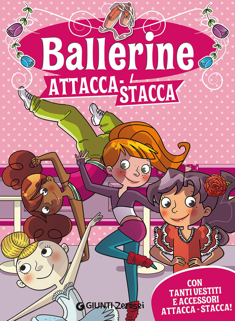 Ballerine attacca-stacca. Con adesivi di Boschi Martina - Il Libraio