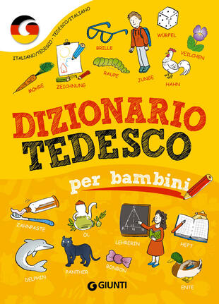 copertina Dizionario tedesco per bambini