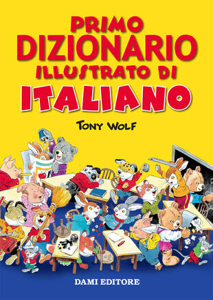 copertina Primo dizionario illustrato italiano