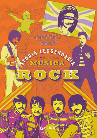 copertina Storia leggendaria della musica rock