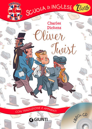 copertina Oliver Twist. Con traduzione e dizionario. Ediz. bilingue. Con CD-Audio