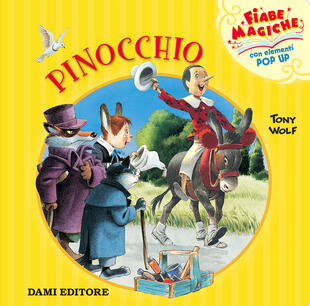 copertina Pinocchio. Libro pop-up. Ediz. a colori