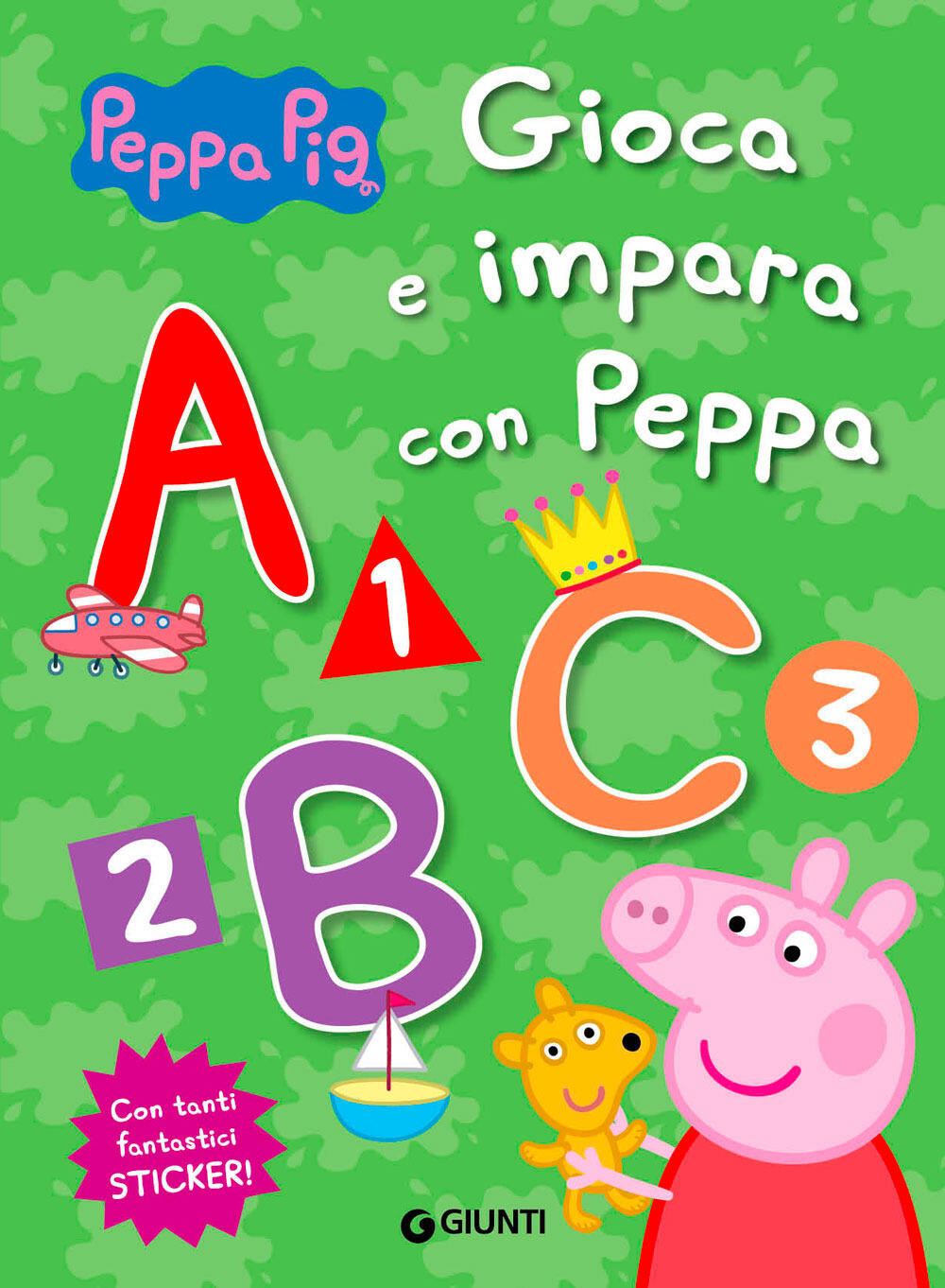 Libro giunti editore peppa pig gioca a natale con peppa