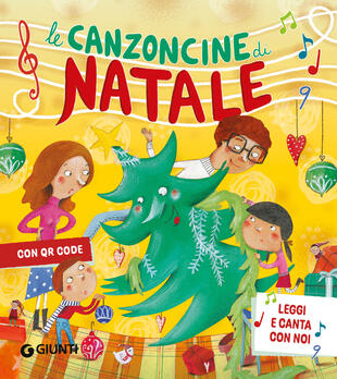 copertina Le canzoncine di Natale. Ediz. a colori. Con QR Code