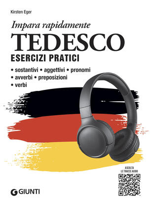 copertina Tedesco. Esercizi pratici. Sostantivi, aggettivi, pronomi, avverbi, preposizioni, verbi. Con MP3