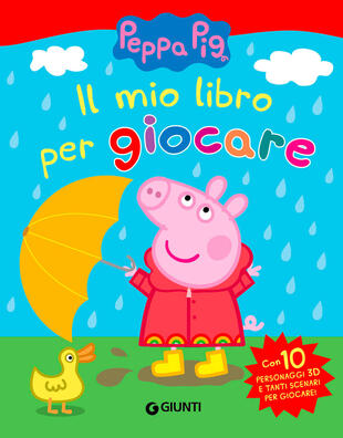 copertina Il mio libro per giocare. Peppa Pig. Ediz. a colori. Con 10 personaggi 3D
