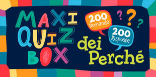 copertina Maxi quiz box dei perché. Ediz. a colori. Con 101 Carte