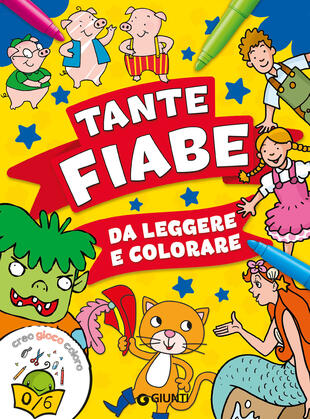 copertina Tante fiabe da leggere e colorare