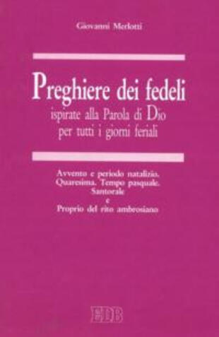 copertina Preghiere dei fedeli ispirate alla Parola di Dio per tutti i giorni feriali