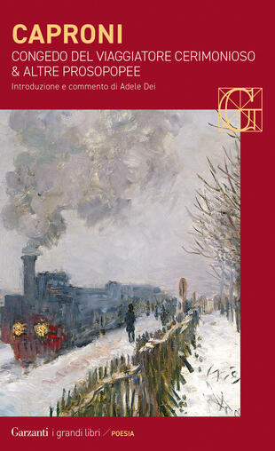 copertina Congedo del viaggiatore cerimonioso & altre prosopopee