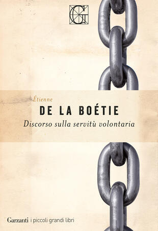 copertina Discorso sulla servitù volontaria