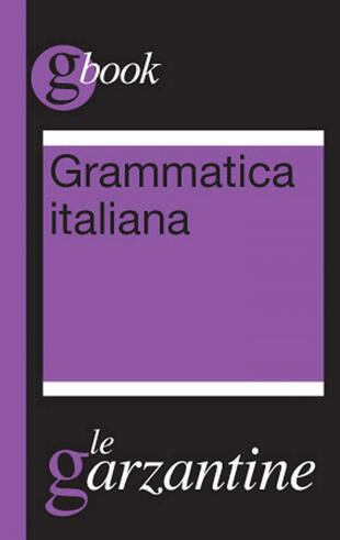 copertina Grammatica italiana