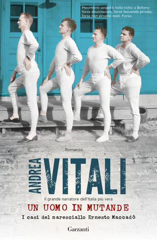 Evento digitale: Andrea Vitali racconta il suo nuovo libro "Un uomo in mutande" in diretta Instagram
