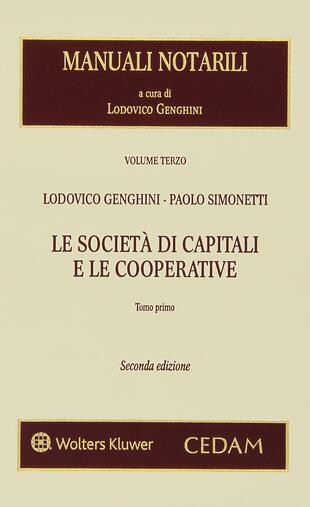 copertina La societ&agrave; di capitali e le cooperative