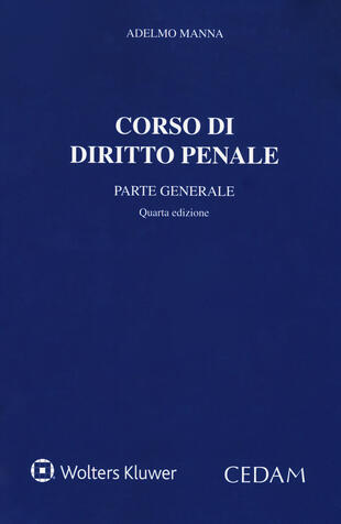 copertina Corso di diritto penale. Parte generale