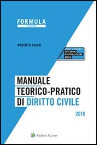 copertina Manuale teorico-pratico di diritto civile 2018