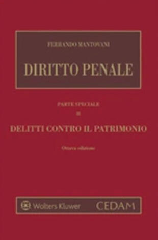 copertina Diritto penale. Parte speciale. Vol. 2: Delitti contro il patrimonio