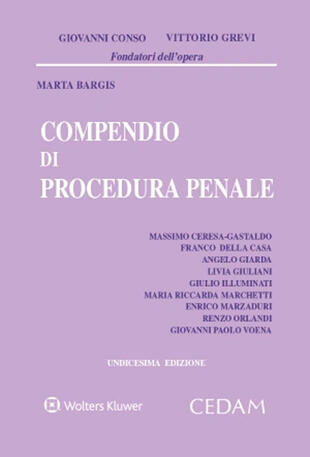 copertina Compendio di procedura penale