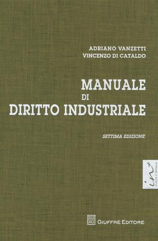 copertina Manuale di diritto industriale
