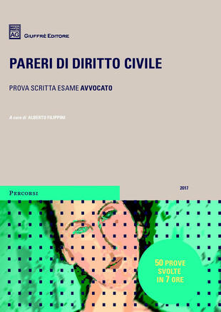 copertina Pareri di diritto civile. Prova scritta esame avvocato