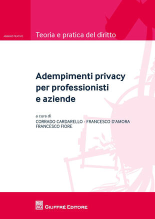 copertina Adempimenti privacy per professionisti e aziende