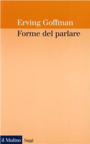 copertina Forme del parlare