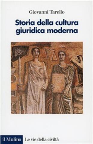 copertina Storia della cultura giuridica moderna. Assolutismo e codificazione del diritto