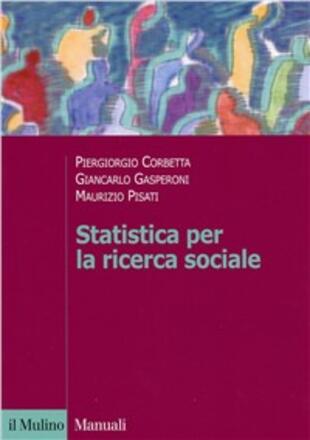 copertina Statistica per la ricerca sociale