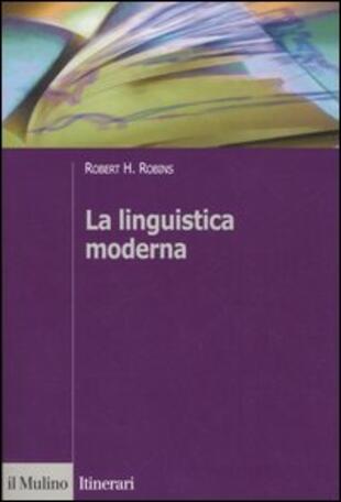 copertina La linguistica moderna