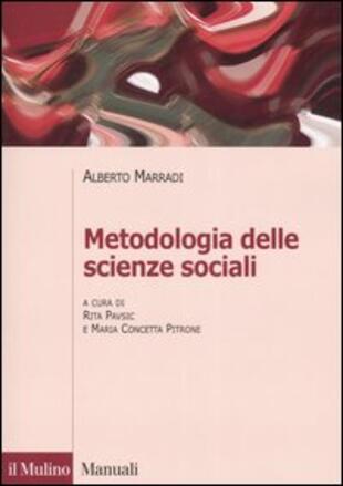copertina Metodologia delle scienze sociali