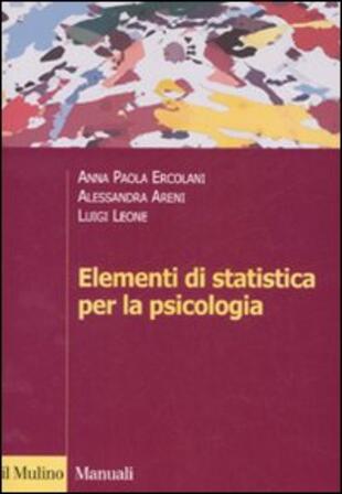 copertina Elementi di statistica per la psicologia