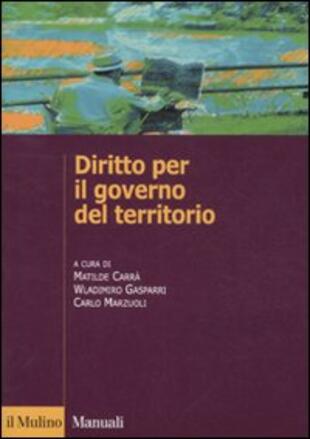 copertina Diritto per il governo del territorio