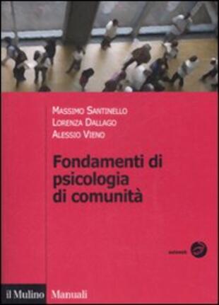 copertina Fondamenti di psicologia di comunità