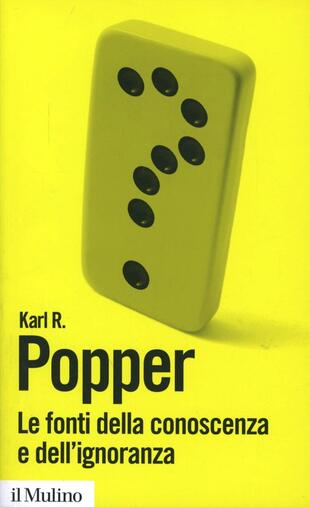 copertina Le fonti della conoscenza e dell'ignoranza