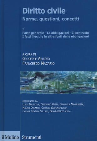 copertina Diritto civile. Norme, questioni, concetti