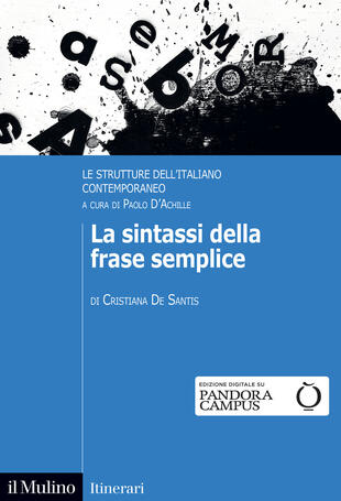 copertina La sintassi della frase semplice