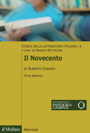 copertina Storia della letteratura italiana. Nuova ediz.. Vol. 6: Il Novecento