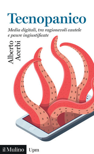 copertina Tecnopanico. Media digitali, tra ragionevoli cautele e paure ingiustificate