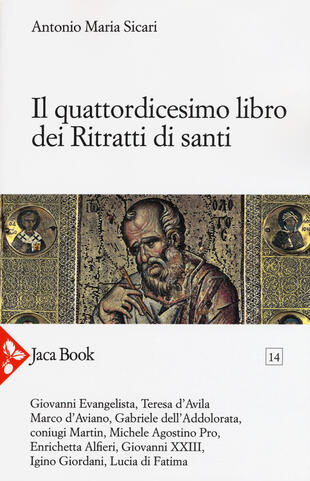 copertina Il quattordicesimo libro dei ritratti di santi