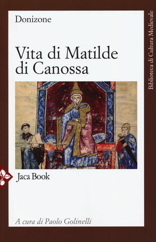 copertina Vita di Matilde di Canossa. Testo latino a fronte